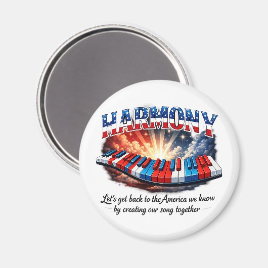 HARMONY MAGNET (Vorderseite/Rückseite)