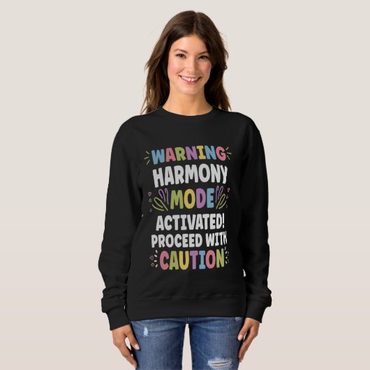 HARMONY Personalized Name Funny Cute Custom HARMON Sweatshirt (Vorne ganz)