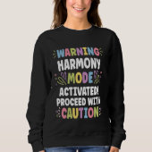 HARMONY Personalized Name Funny Cute Custom HARMON Sweatshirt (Vorderseite)
