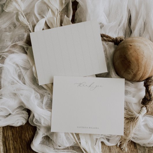 HARMONY Sage Green Dankeschön Karte