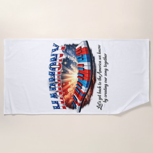 HARMONY STRANDTUCH (Vorderseite)