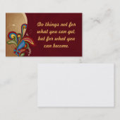 Harmony Swirl Affirmation/Business Cards Visitenkarte (Vorne/Hinten)