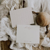 HARMONY Terracotta Dankeschön Karte