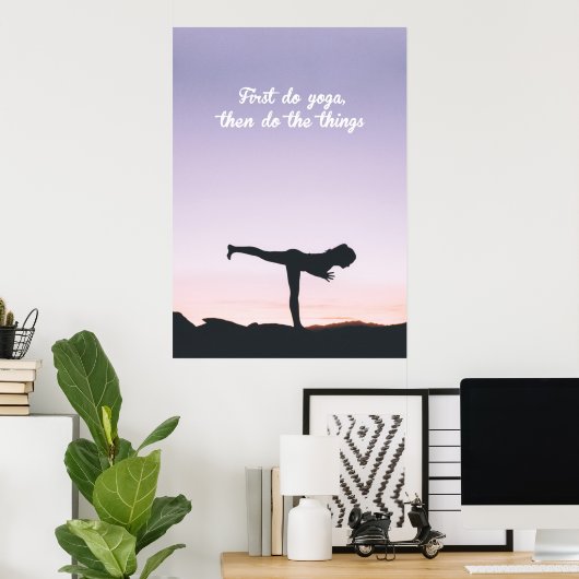 Harmony Through Movement Poster (Heimbüro)