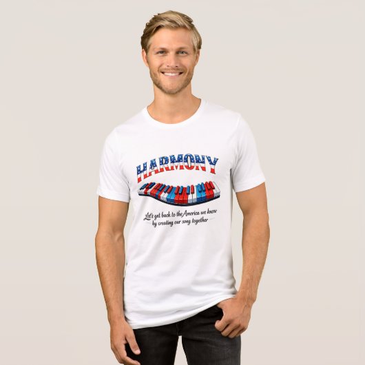 HARMONY Tri-Blend SHIRT (Vorderseite voll)