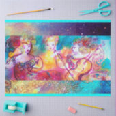 HARMONY TRIO MUSIC CONCERT Wasserfarbe Seidenpapier (Basteln)