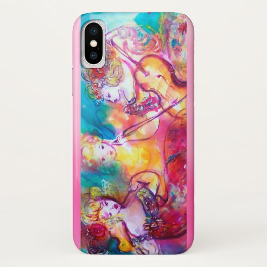 HARMONY TRIO MUSIC SPRING CONCERT Pink Case-Mate iPhone Hülle (Rückseite)