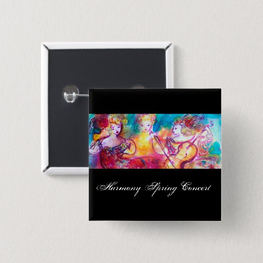 HARMONY TRIO SPRING CONCERT BUTTON (Vorne & Hinten)