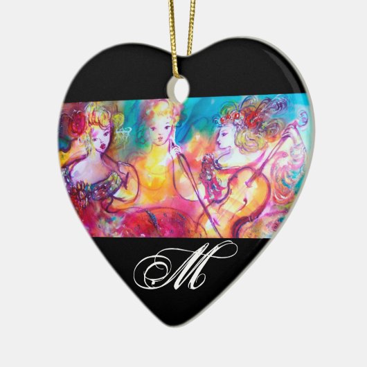 HARMONY TRIO SPRING CONCERT MONOGRAM KERAMIKORNAMENT (Links)