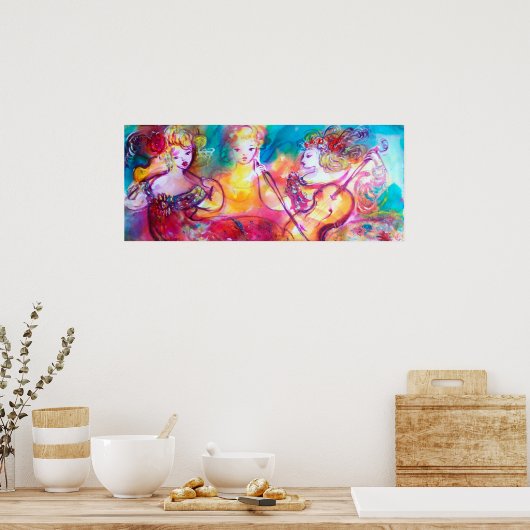 HARMONY TRIO SPRING CONCERT POSTER (Küche)