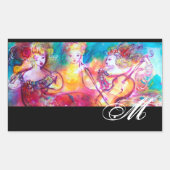 HARMONY TRIO SPRING CONCERT RECHTECKIGER AUFKLEBER (Vorderseite)