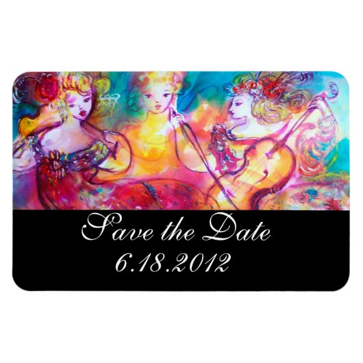 HARMONY TRIO SPRING CONCERT,Save the Date Magnet (Horizontal)