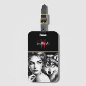 Harmony Unleashed Gepäckanhänger (Vorderseite Vertikal)