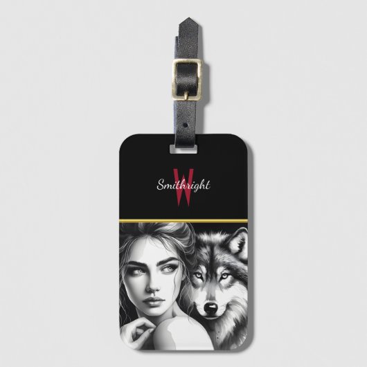 Harmony Unleashed Gepäckanhänger (Vorderseite Vertikal)