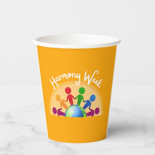 Harmony Week Paper Cups Pappbecher (Vorderseite)