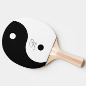 Harmony Yin Yang Monogram Ping Pong Bat Tischtennis Schläger (Seitenansicht)