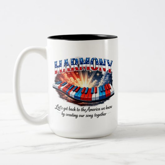 HARMONY ZWEIFARBIGE TASSE (Links)