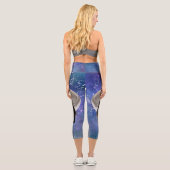 Harmony's Mondfeindlichkeit Capri Leggings (Rückseite)