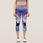 Harmony's Mondfeindlichkeit Capri Leggings (Vorderseite)