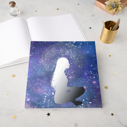 Harmony's Mondfeindlichkeit: Tochter des Mystische Gästebuch (Vorderseite Offen)