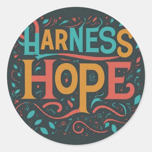 Harness Hope Sticker (Vorderseite)
