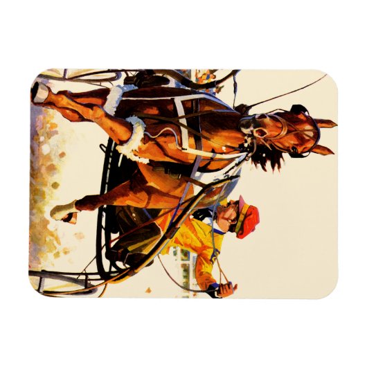 Harness Race Magnet (Horizontal)