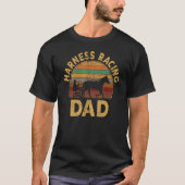Harness racing dad T-Shirt (Vorderseite)