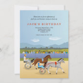 Harness Racing Einladung (Vorderseite)