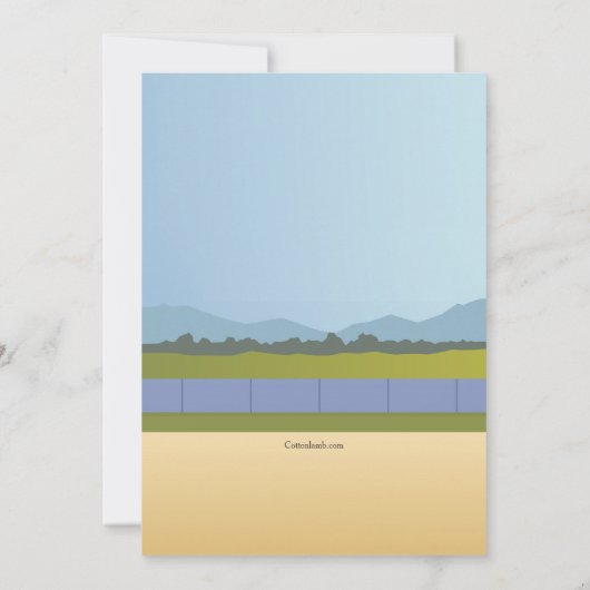 Harness Racing Einladung (Rückseite)