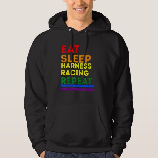 Harness Racing Hoodie (Vorderseite)