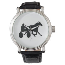 Harness Racing Logo Stilvolle Uhr! Armbanduhr
