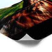 Harness Racing Poster (Ecke)