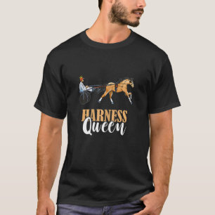 Harness Racing Queen Racer Crown Trotting Ho T-Shirt