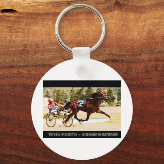 Harness Racing Schlüsselanhänger (Vorderseite)