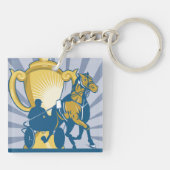 Harness Racing Schlüsselanhänger (Rückseite)