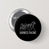 Harness Racing Standardpferd Sulky Pferd Button (Vorne & Hinten)