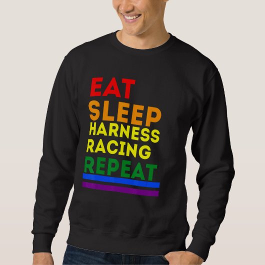 Harness Racing Sweatshirt (Vorderseite)
