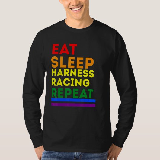 Harness Racing T-Shirt (Vorderseite)