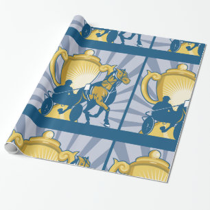 Harness Racing Wrapping Paper Geschenkpapier