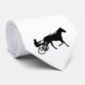 Harness Trotting Rasse Krawatte (Gerollt)