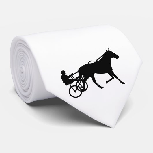 Harness Trotting Rasse Krawatte (Gerollt)