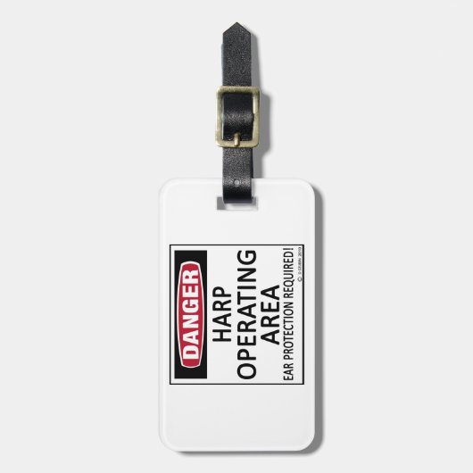 Harnfläche Gepäckanhänger (Vorderseite vertikal)