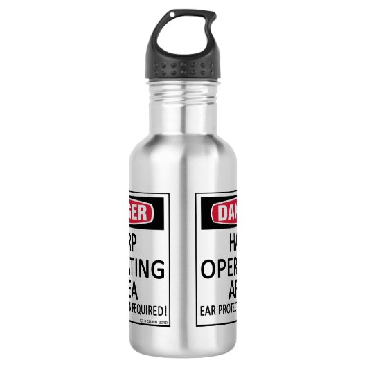 Harnfläche Wasserflasche (Vorderseite)