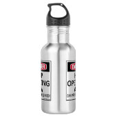 Harnfläche Wasserflasche (Rückseite)