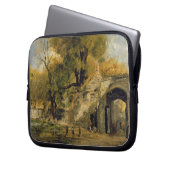 Harnham Tor, Salisbury, c.1820-21 (Öl auf Laptopschutzhülle (Vorderseite Links)