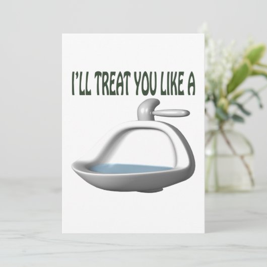 Harnstoff Einladung (Stehend Vorderseite)