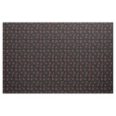 Harnstoff Feminine Blume Schwarz Stoff (Fat Quarter (45,7 x 55,9 cm))