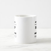 Harnstoff-wichtigstes Instrument Kaffeetasse (Mittel)
