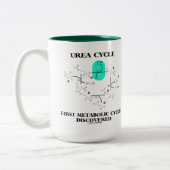 Harnstoff-Zyklus-erster metabolischer Zyklus Zweifarbige Tasse (Links)