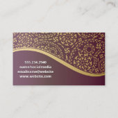 Harnstreichinstrument Visitenkarte (Rückseite)